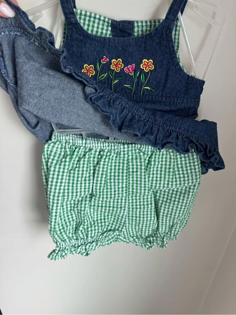 Samara Vintage Denim 2 Piece Set Size 18M